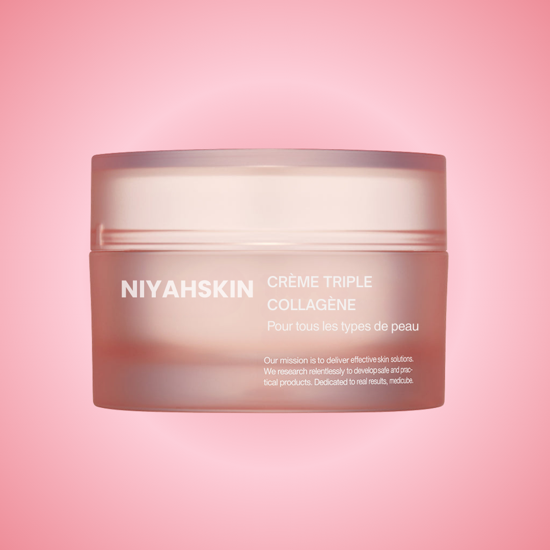 NIYAHSKIN - Crème Triple Collagène, Pour tous les types de peau